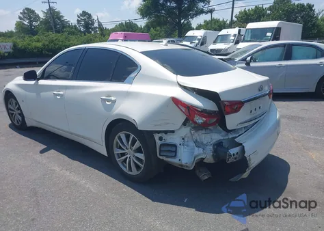 2015 Infiniti Q50 из США, поврежденный, VIN JN1BV7AP8FM352665